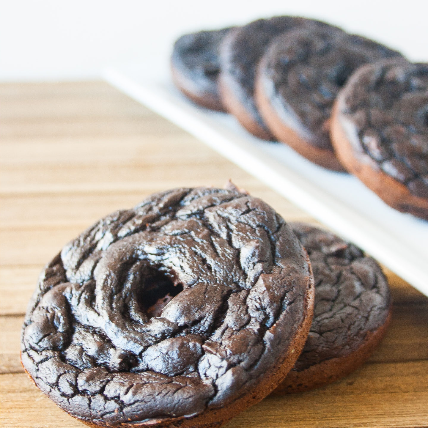 Healthy Chocolate Protein Donuts