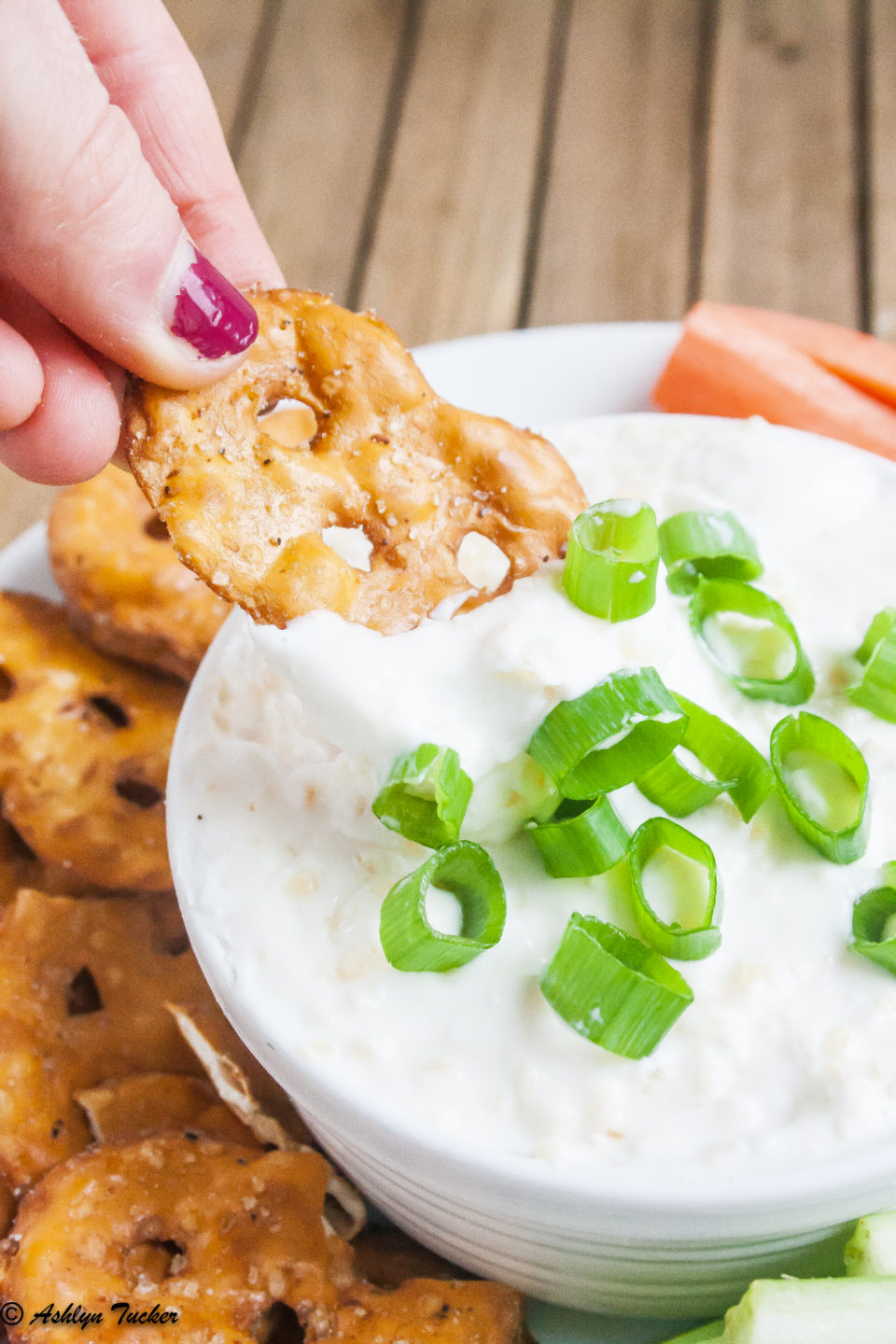 Healthy Sour Cream and Onion Dip F5 Method