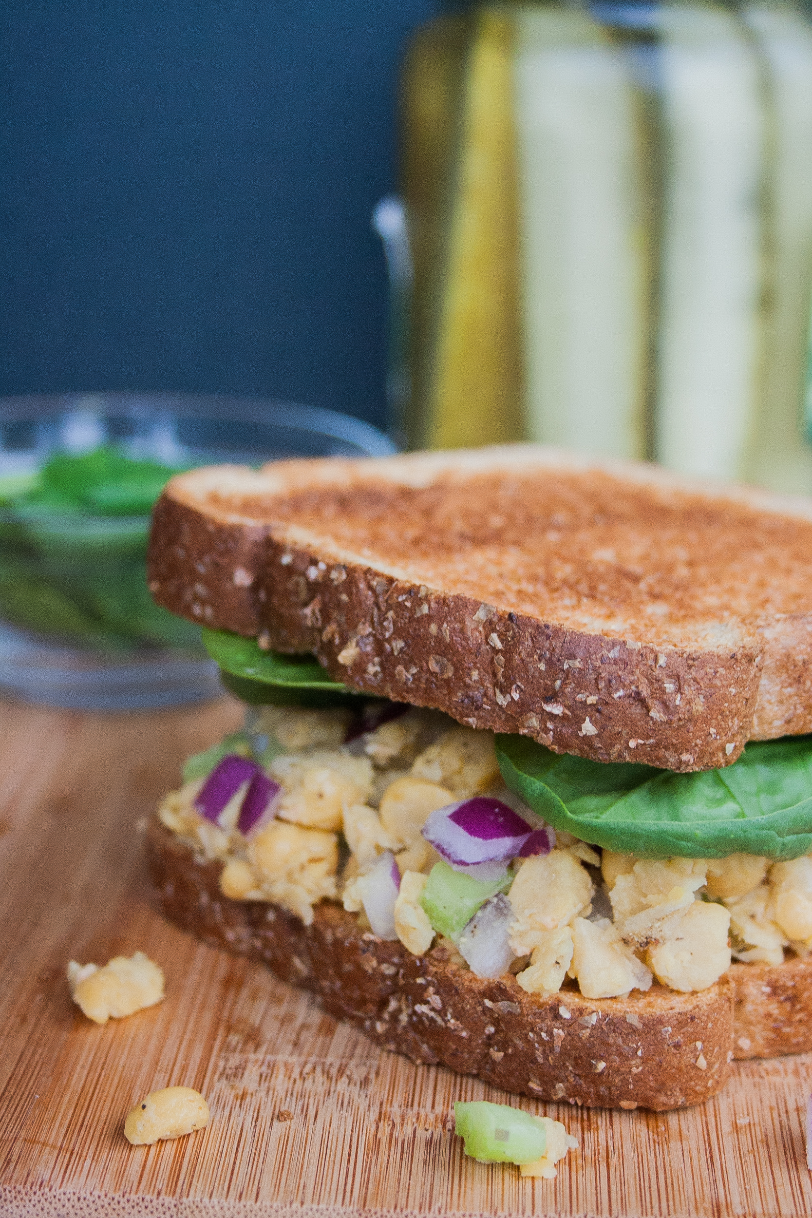 chickpea salad sandwich-2 - F5 Method